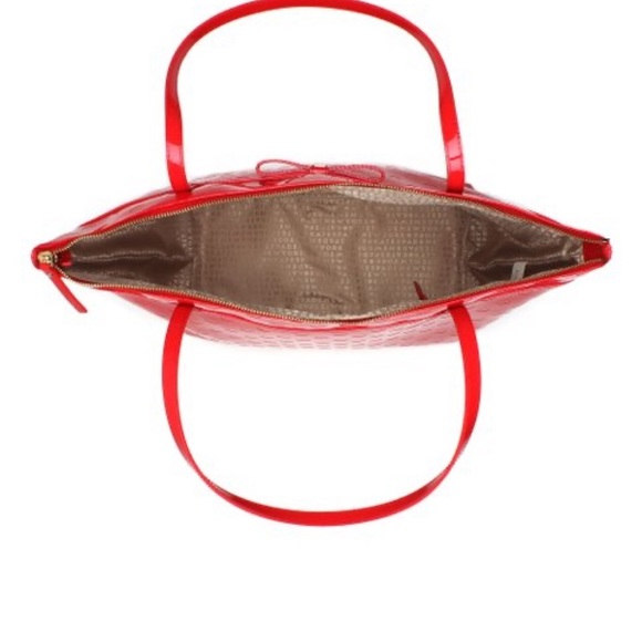 Kate Spade New York | Chili Red Camellia Street Sophie Tote - Picture 5 of 10